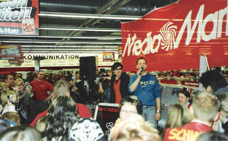 Autogrammstunde Cottbus 16.11.2005 / Foto:Christin L.